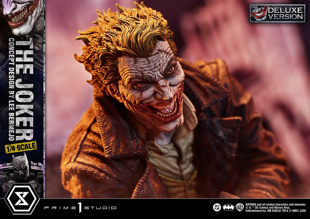 Ultimate Premium Masterline Batman (Comics) The Joker (Concept Design by Lee Bermejo) DX Bonus Version