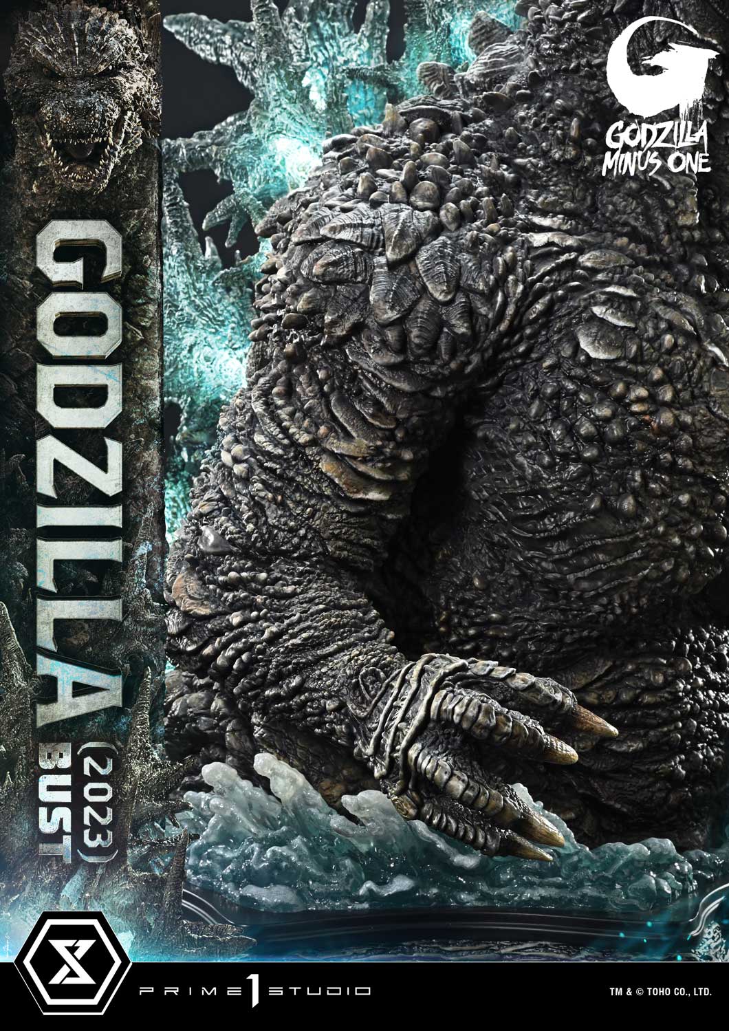 Life Size Bust GODZILLA MINUS ONE (Film) Godzilla (2023) Bonus Version