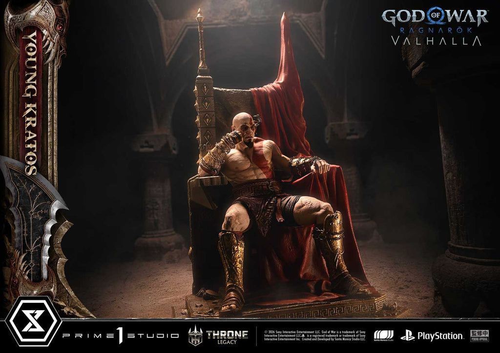 Throne Legacy God of War: Ragnarok Young Kratos Bonus Version