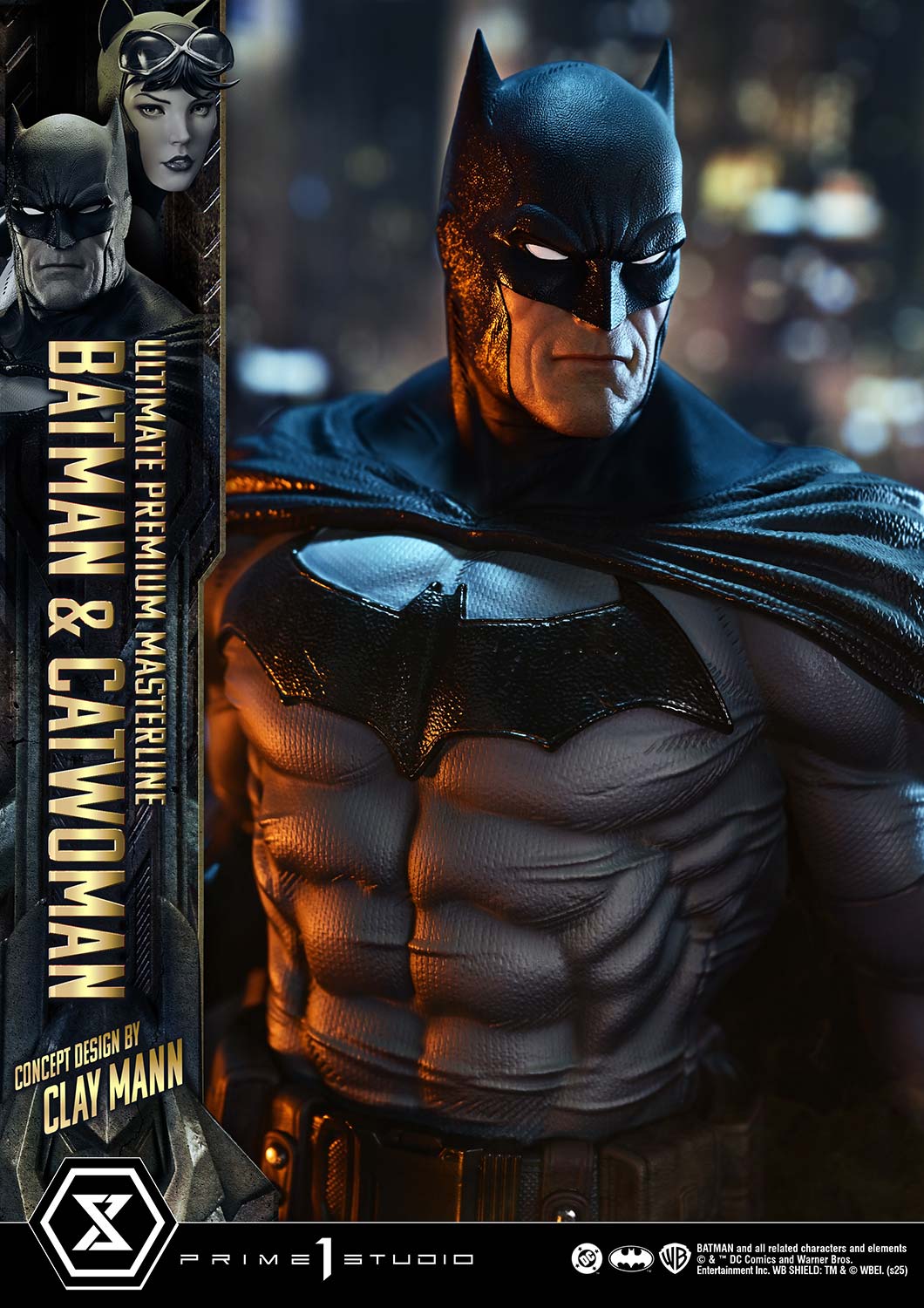 Ultimate Premium Masterline Batman (Comics) Batman &amp; Catwoman (Concept Design by CLAY MANN)