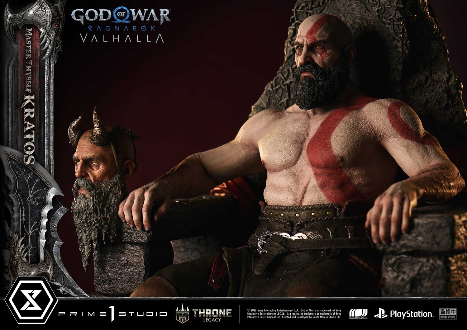 Throne Legacy God of War: Ragnarok Master Thyself Kratos Bonus Version