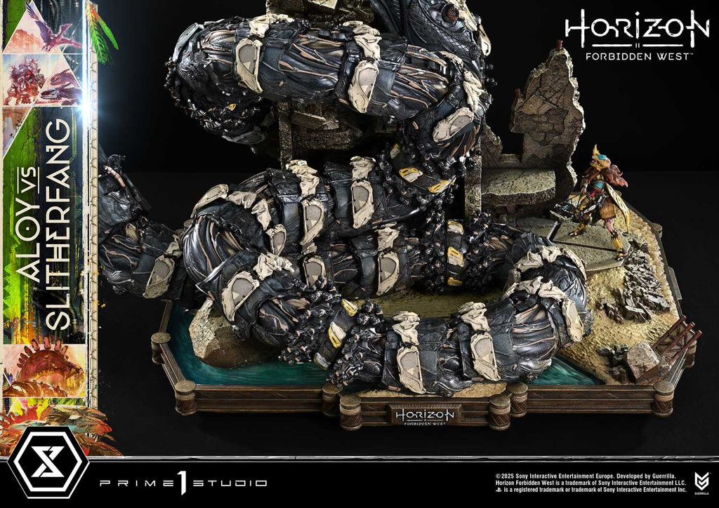 Ultimate Diorama Masterline Horizon Forbidden West Aloy vs. The Slitherfang