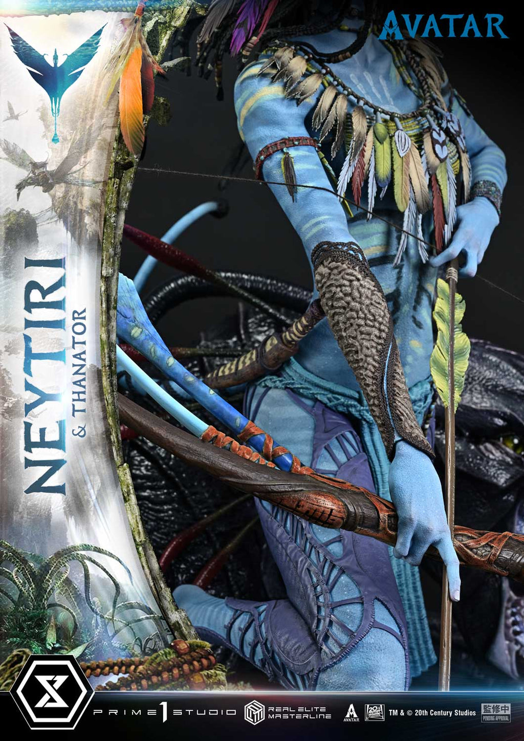 Real Elite Masterline Avatar (Film) Neytiri &amp; Thanator Avatar Legacy Collection