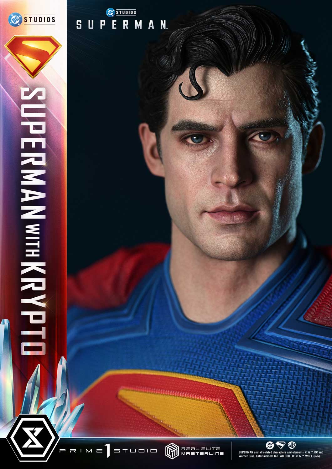 Real Elite Masterline Superman (2025 Film) Superman with Krypto