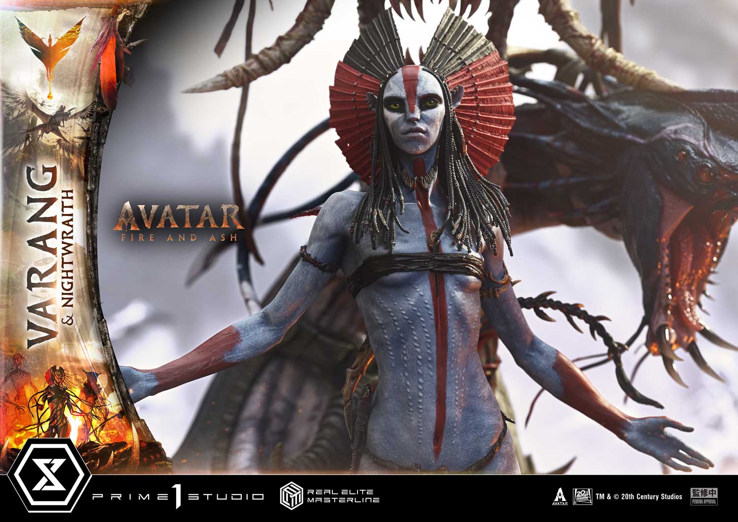 Real Elite Masterline Avatar: Fire and Ash (Film) Varang &amp; Nightwraith Avatar Legacy Collection Bonus Version