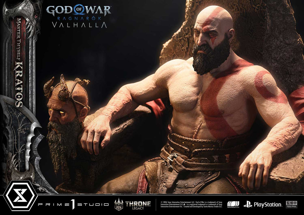 Throne Legacy God of War: Ragnarok Master Thyself Kratos Bonus Version