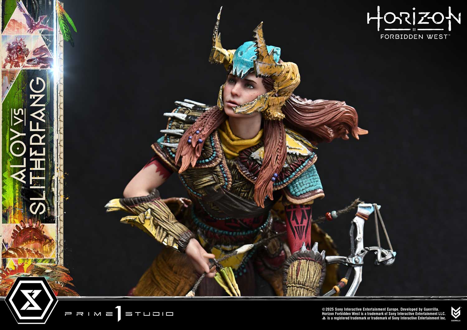 Ultimate Diorama Masterline Horizon Forbidden West Aloy vs. The Slitherfang