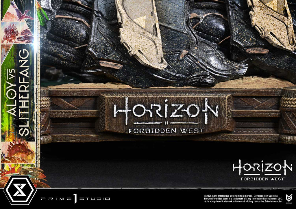 Ultimate Diorama Masterline Horizon Forbidden West Aloy vs. The Slitherfang Bonus Version