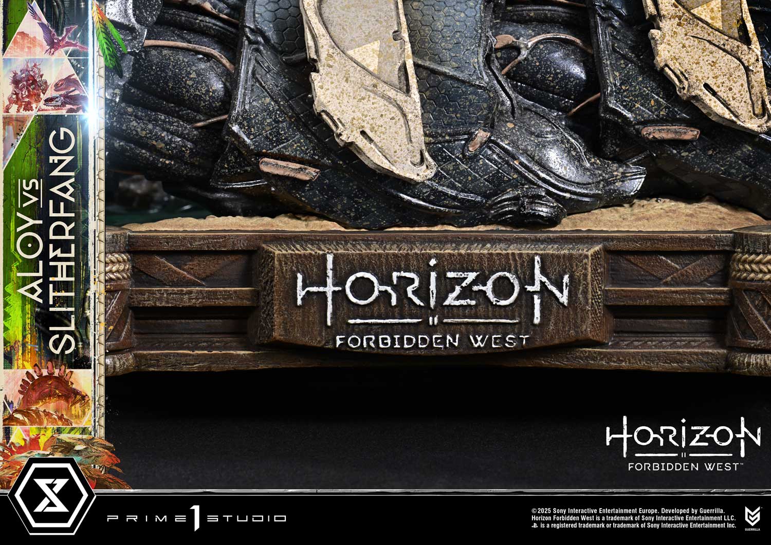 Ultimate Diorama Masterline Horizon Forbidden West Aloy vs. The Slitherfang Bonus Version