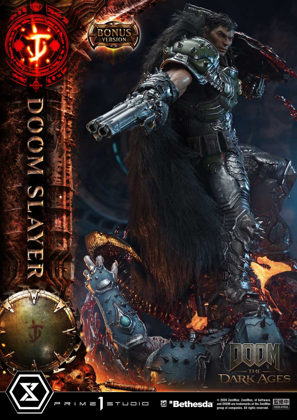 Ultimate Premium Masterline DOOM: The Dark Ages DOOM Slayer DX Bonus Version