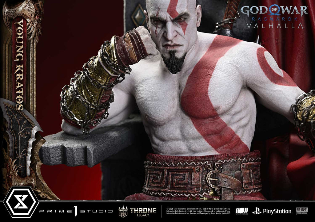 Throne Legacy God of War: Ragnarok Young Kratos