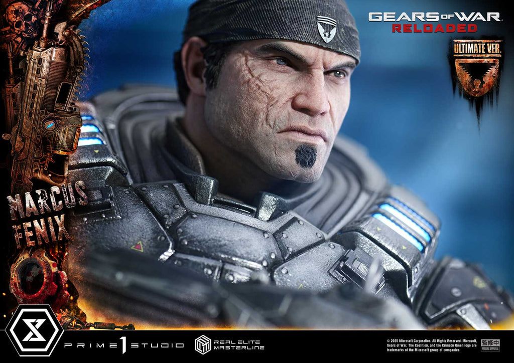Real Elite Masterline Gears of War: Reloaded Marcus Fenix Ultimate Version