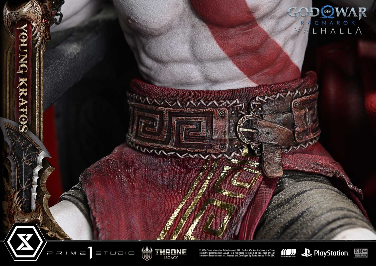 Throne Legacy God of War: Ragnarok Young Kratos
