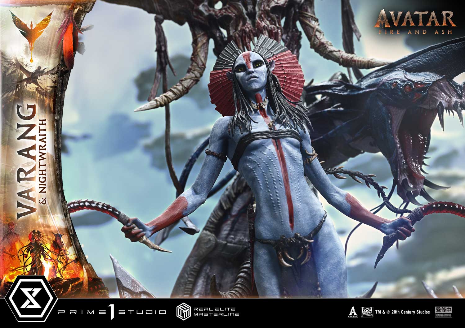 Real Elite Masterline Avatar: Fire and Ash (Film) Varang &amp; Nightwraith Avatar Legacy Collection