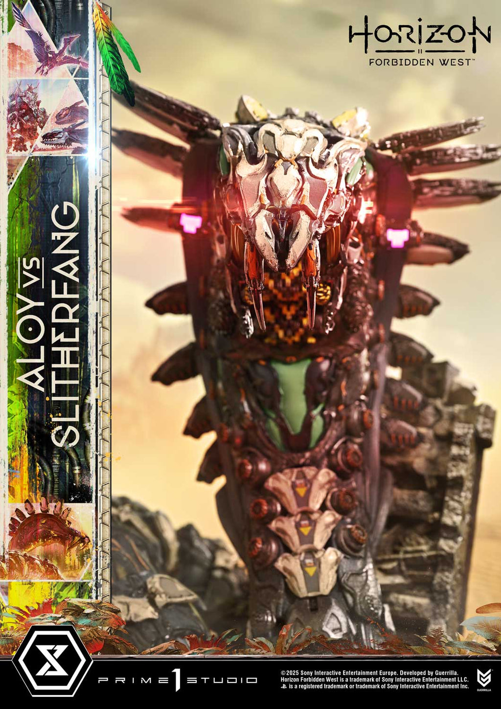 Ultimate Diorama Masterline Horizon Forbidden West Aloy vs. The Slitherfang Bonus Version