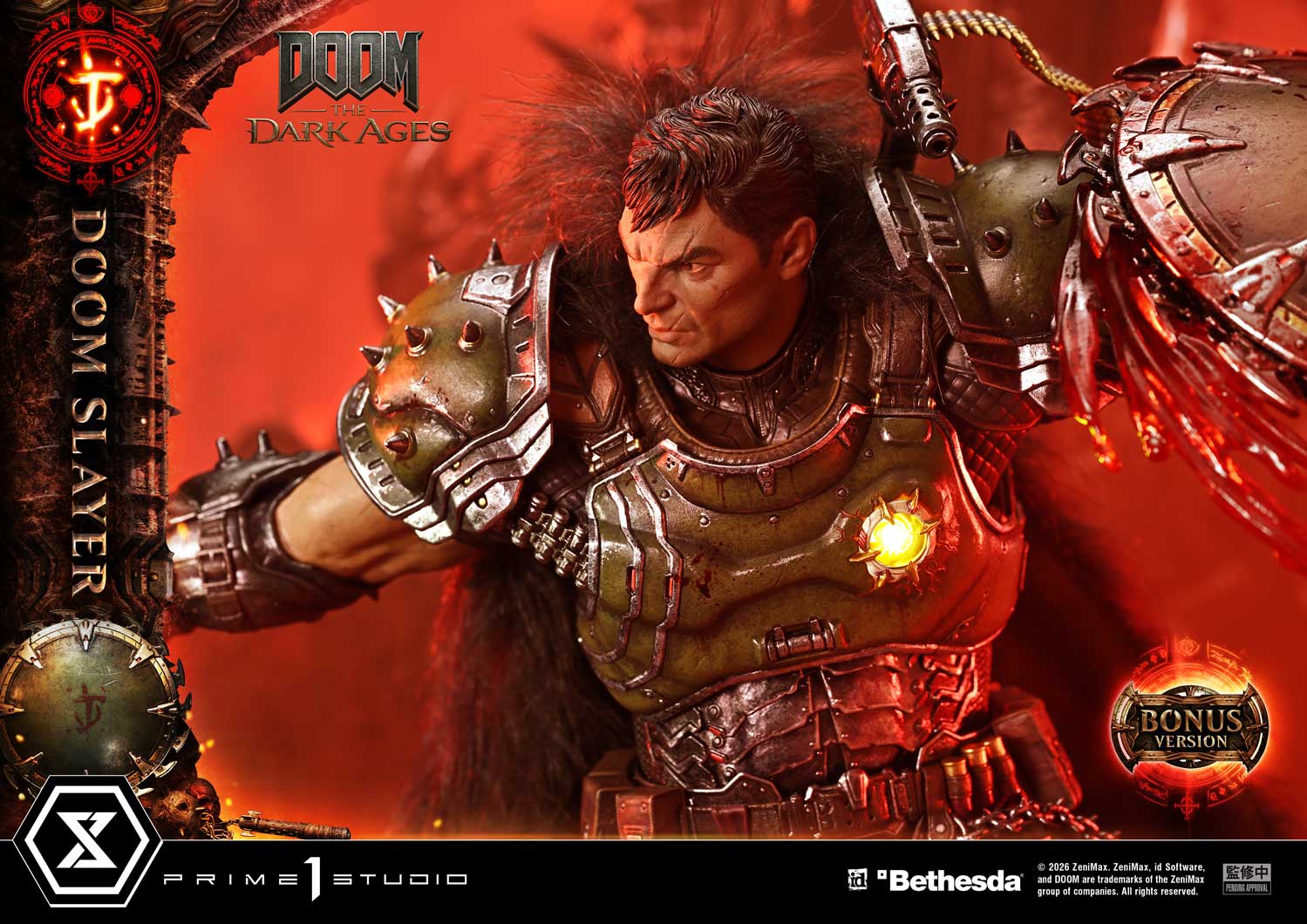 Ultimate Premium Masterline DOOM: The Dark Ages DOOM Slayer DX Bonus Version