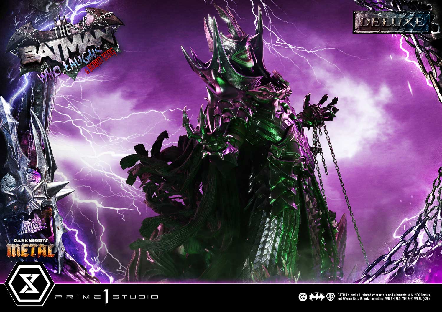Museum Masterline Dark Nights: Death Metal The Batman Who Laughs &amp; Robin King Deluxe Version