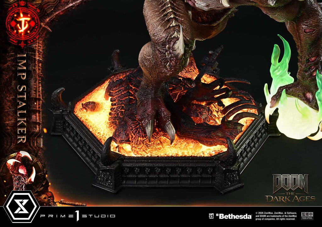 Ultimate Premium Masterline DOOM: The Dark Ages Imp Stalker Bonus Version