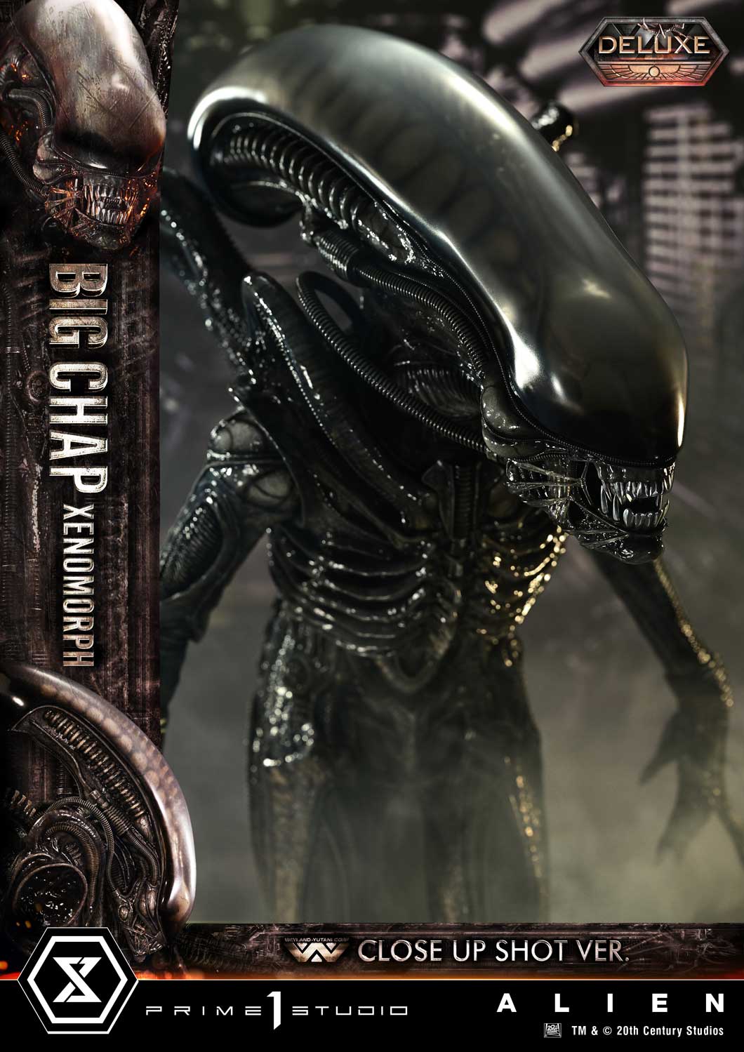 Museum Masterline XL Alien (Film) Big Chap Xenomorph Close Up Shot Ver. Deluxe Version