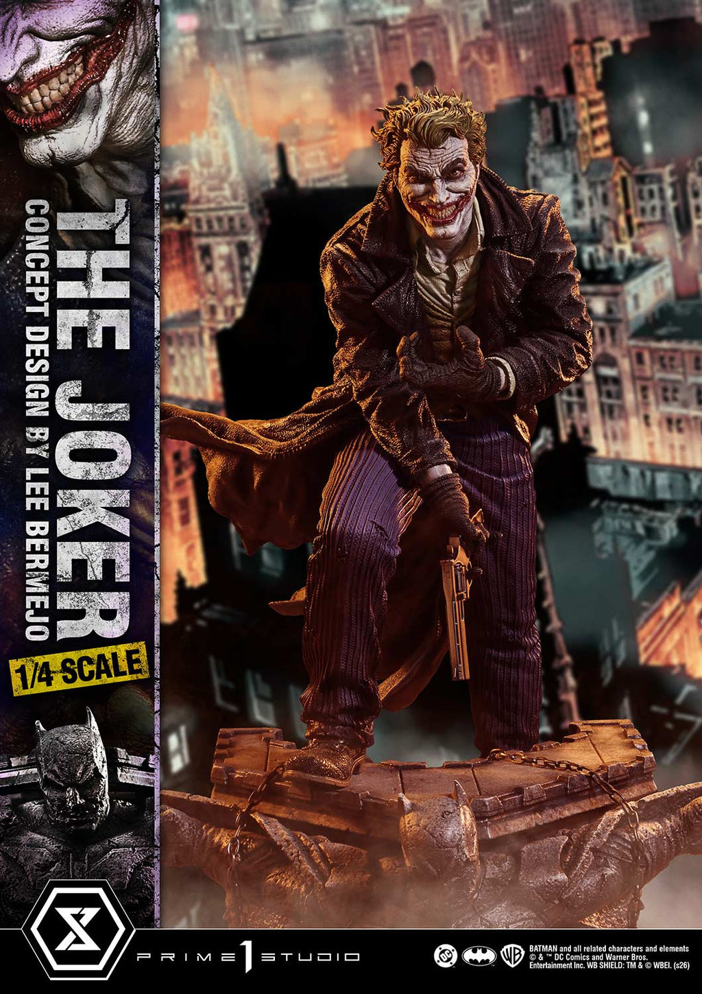 Ultimate Premium Masterline Batman (Comics) The Joker (Concept Design by Lee Bermejo) DX Bonus Version
