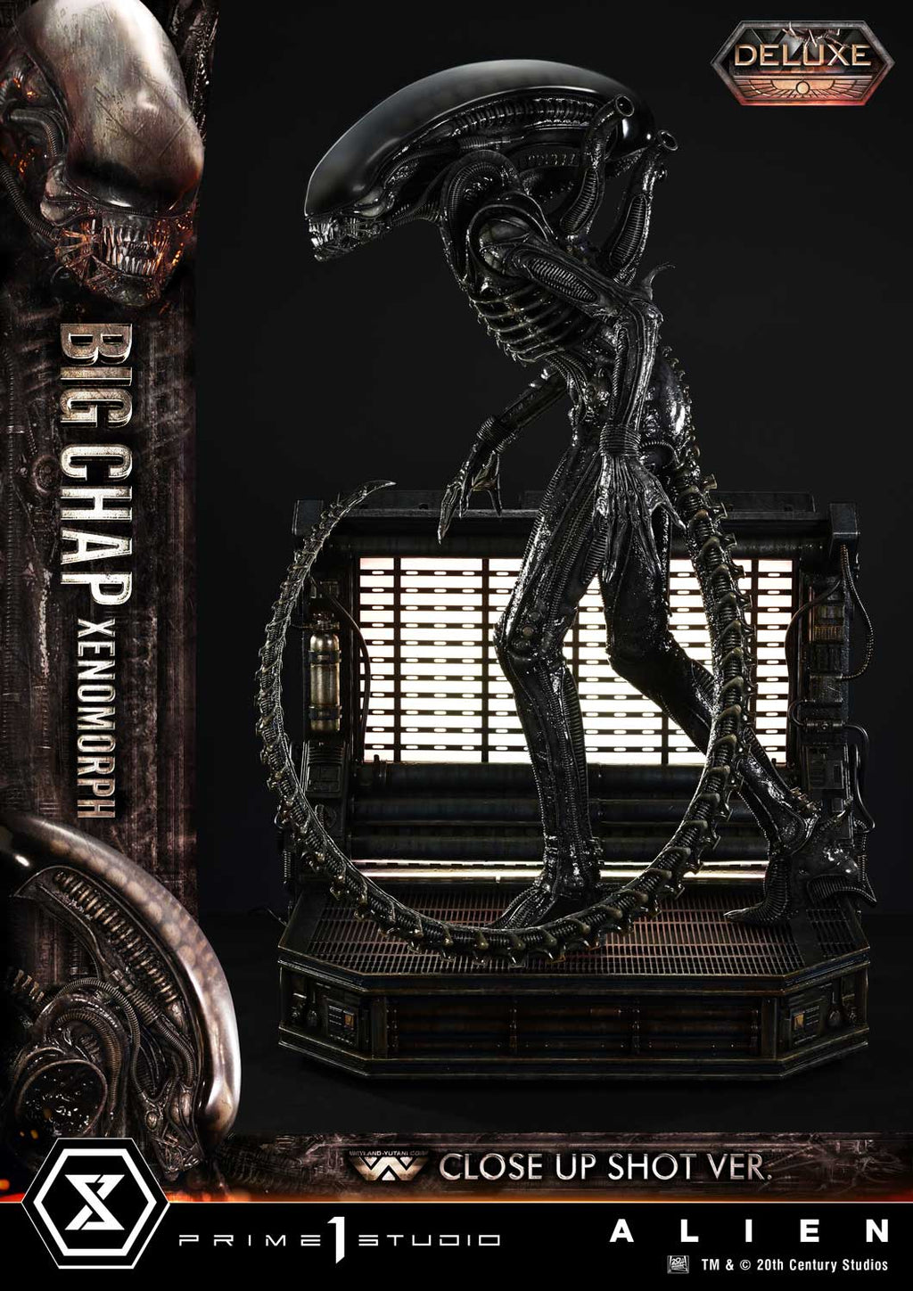 Museum Masterline XL Alien (Film) Big Chap Xenomorph Close Up Shot Ver. Deluxe Version