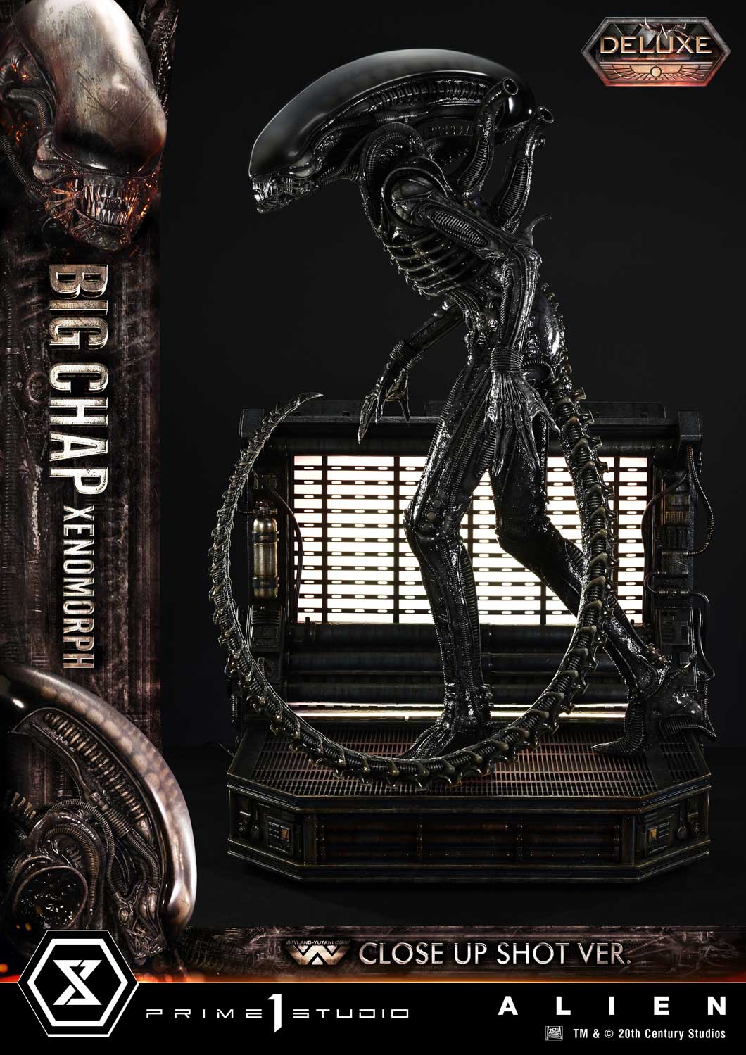 Museum Masterline XL Alien (Film) Big Chap Xenomorph Close Up Shot Ver. Deluxe Version