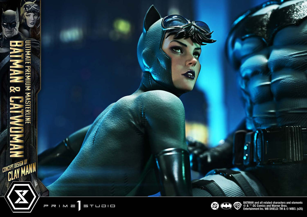 Ultimate Premium Masterline Batman (Comics) Batman &amp; Catwoman (Concept Design by CLAY MANN)