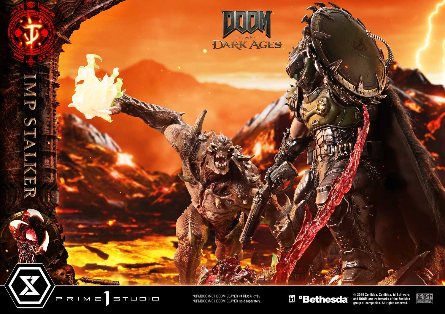 Ultimate Premium Masterline DOOM: The Dark Ages Imp Stalker