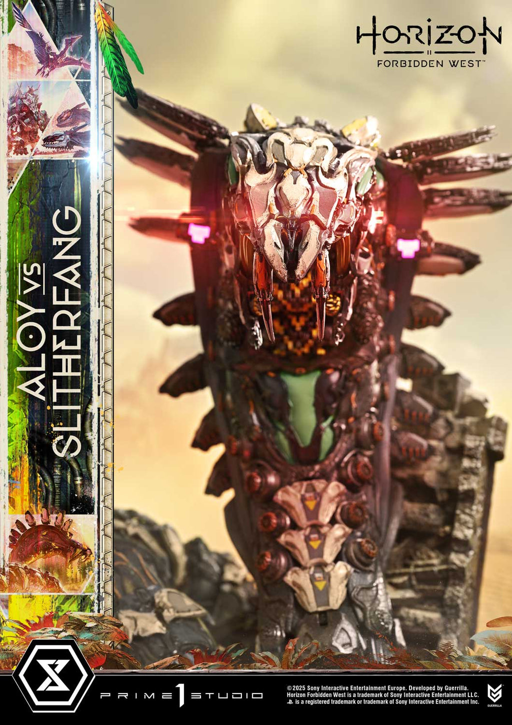 Ultimate Diorama Masterline Horizon Forbidden West Aloy vs. The Slitherfang