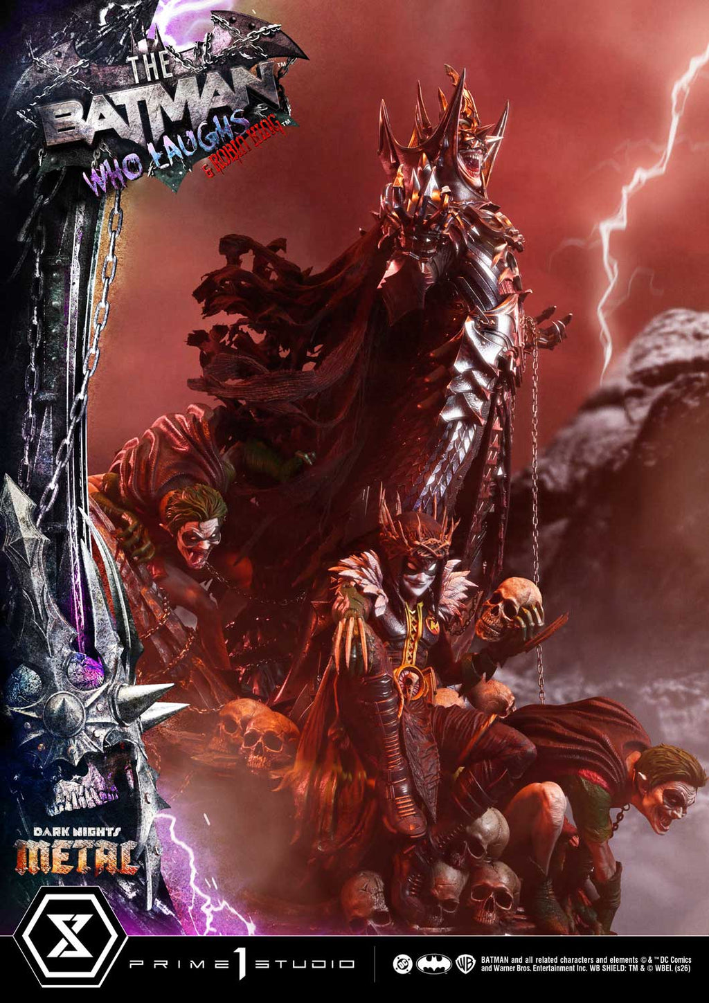 Museum Masterline Dark Nights: Death Metal The Batman Who Laughs &amp; Robin King Deluxe Version