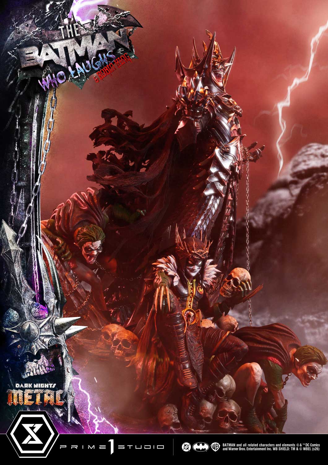 Museum Masterline Dark Nights: Death Metal The Batman Who Laughs &amp; Robin King Deluxe Version