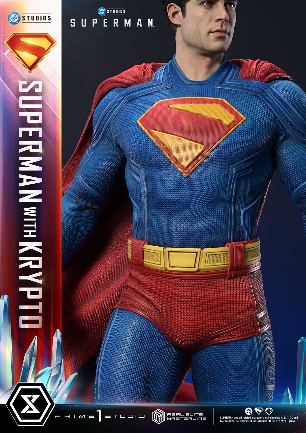 Real Elite Masterline Superman (2025 Film) Superman with Krypto Bonus Version