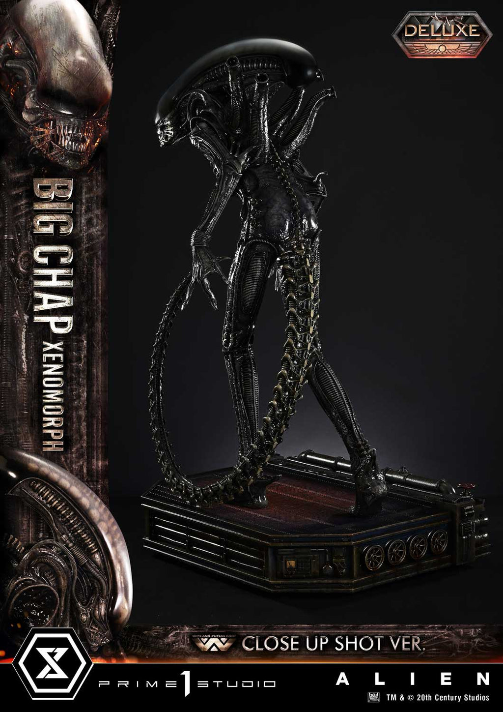 Museum Masterline XL Alien (Film) Big Chap Xenomorph Close Up Shot Ver. Deluxe Version