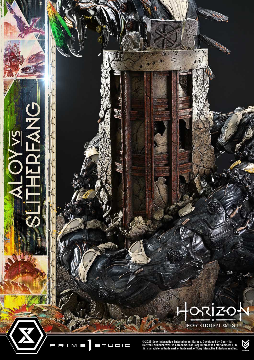 Ultimate Diorama Masterline Horizon Forbidden West Aloy vs. The Slitherfang