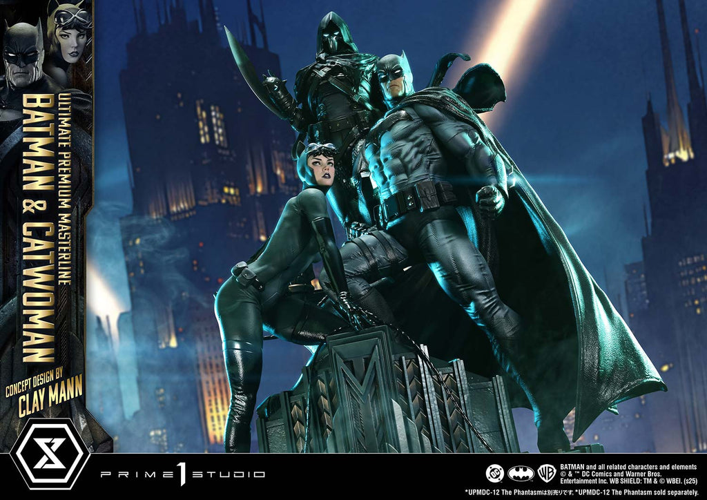 Ultimate Premium Masterline Batman (Comics) Batman &amp; Catwoman (Concept Design by CLAY MANN)