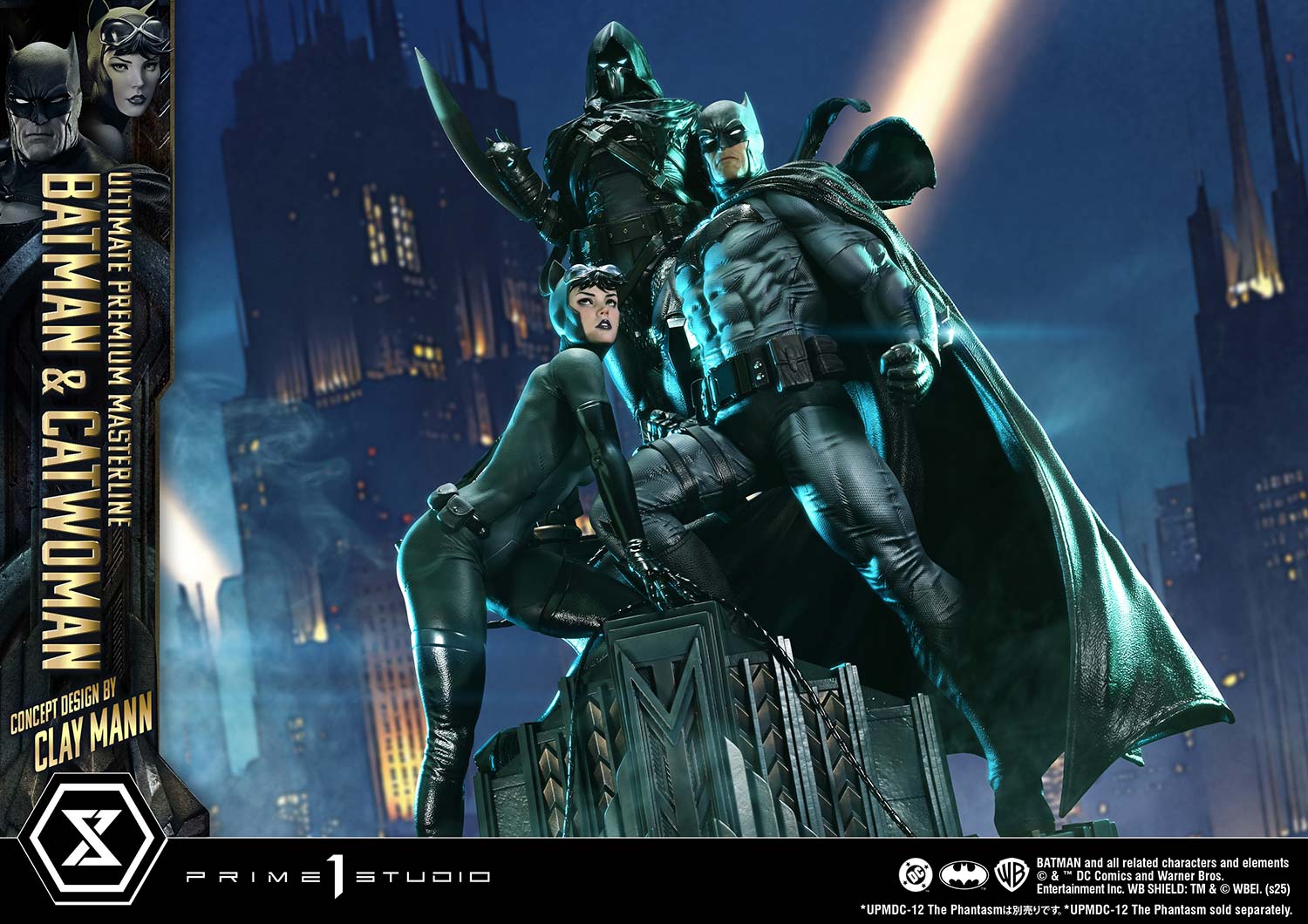 Ultimate Premium Masterline Batman (Comics) Batman &amp; Catwoman (Concept Design by CLAY MANN)