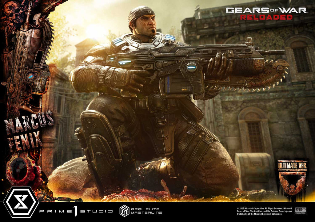 Real Elite Masterline Gears of War: Reloaded Marcus Fenix Ultimate Version