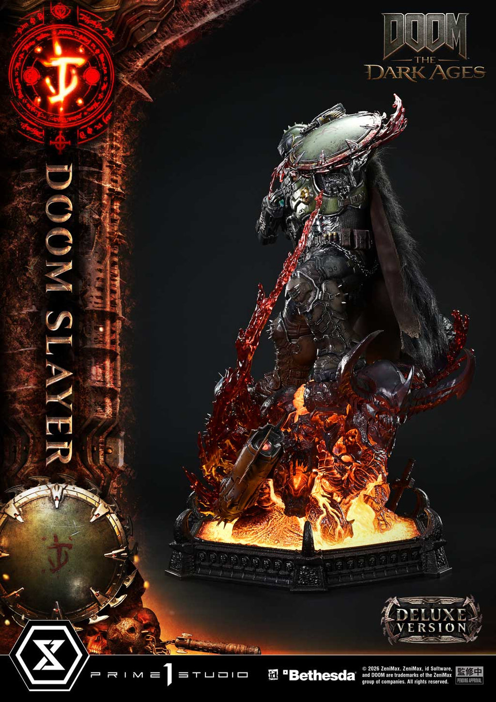 Ultimate Premium Masterline DOOM: The Dark Ages DOOM Slayer Deluxe Version