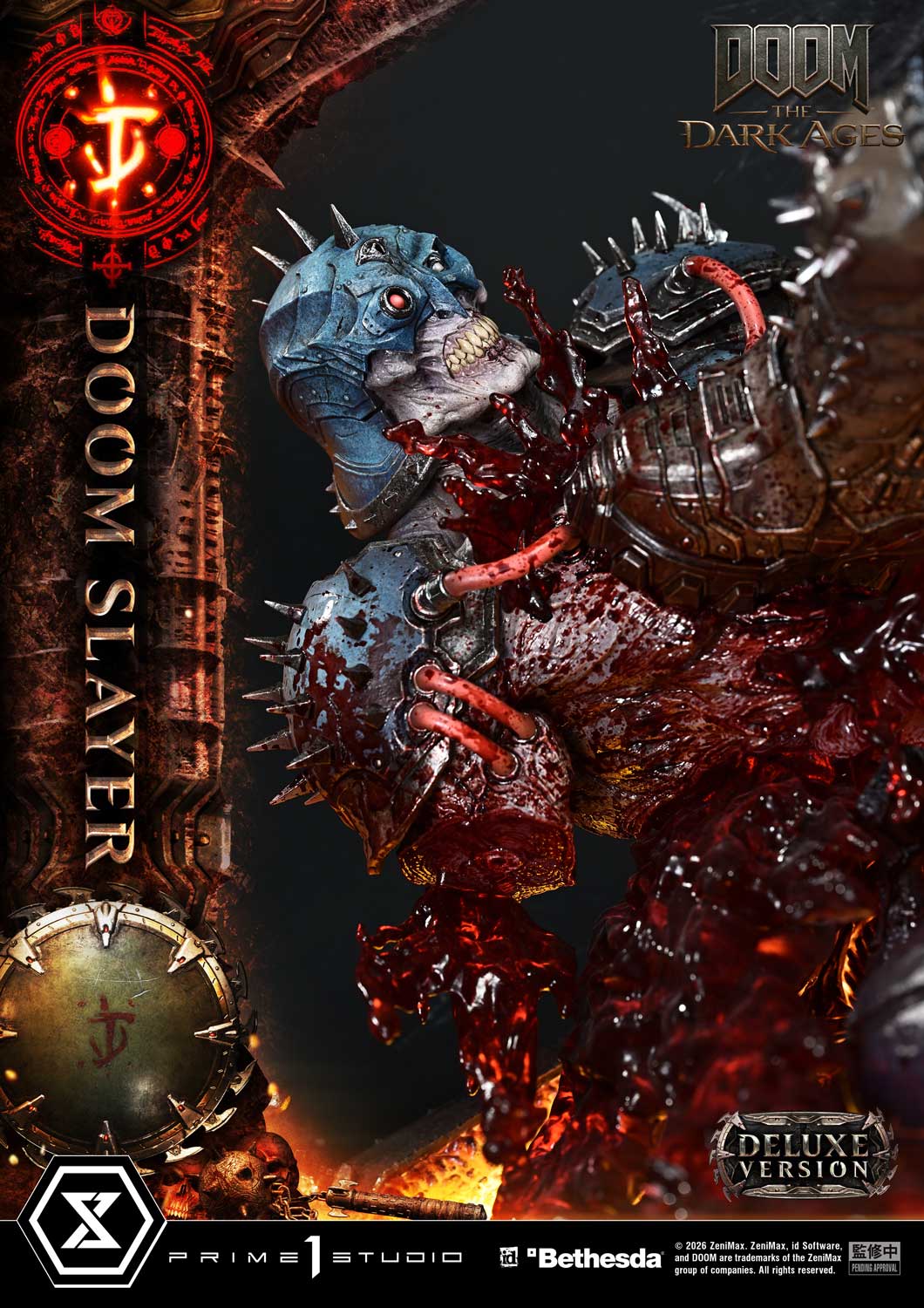 Ultimate Premium Masterline DOOM: The Dark Ages DOOM Slayer Deluxe Version