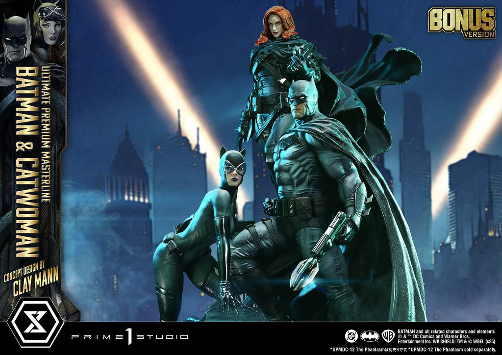 Ultimate Premium Masterline Batman (Comics) Batman &amp; Catwoman (Concept Design by CLAY MANN)