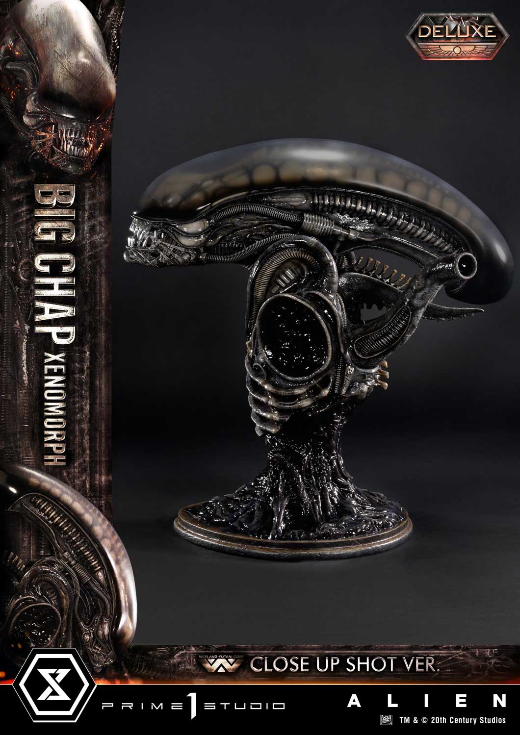 Museum Masterline XL Alien (Film) Big Chap Xenomorph Close Up Shot Ver. Deluxe Version