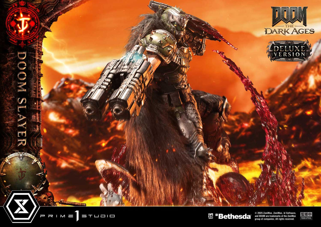 Ultimate Premium Masterline DOOM: The Dark Ages DOOM Slayer Deluxe Version