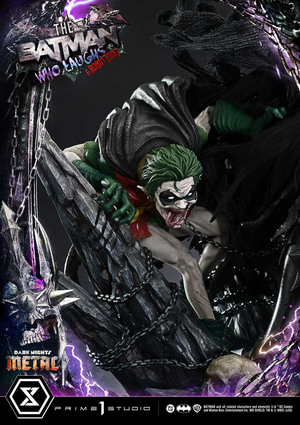 Museum Masterline Dark Nights: Death Metal The Batman Who Laughs &amp; Robin King Deluxe Version