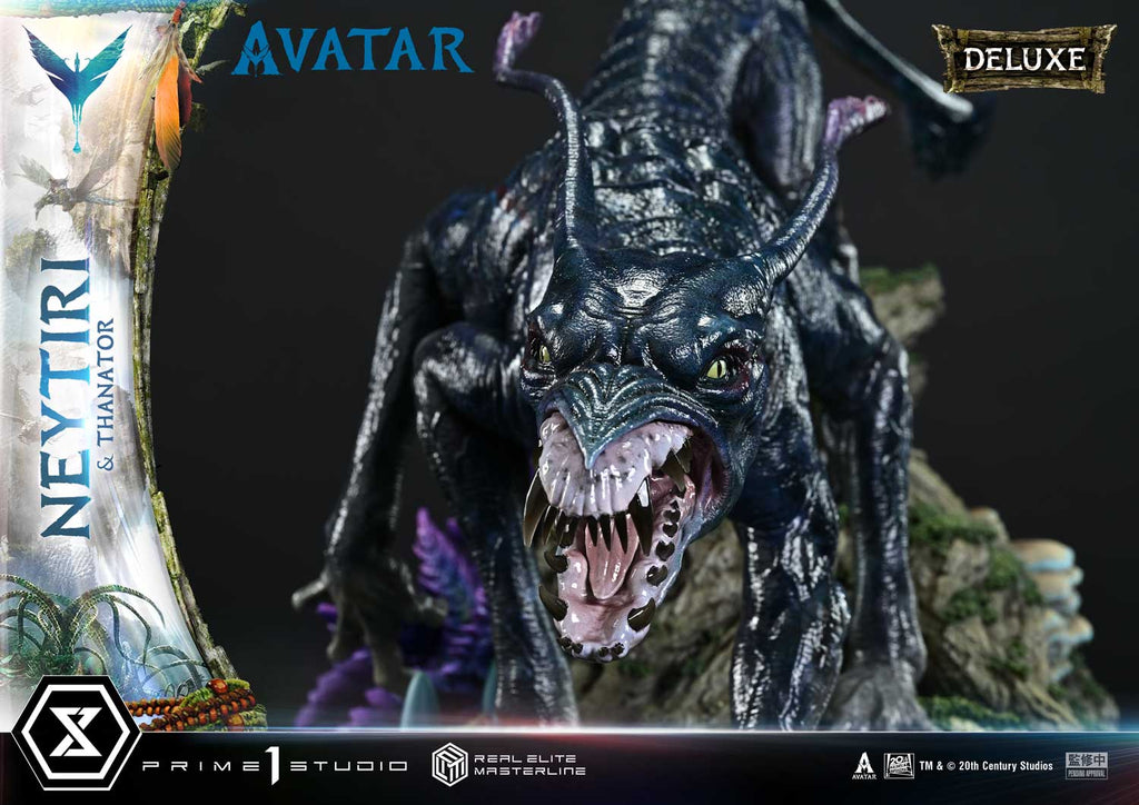 Real Elite Masterline Avatar (Film) Neytiri &amp; Thanator Avatar Legacy Collection Deluxe Version