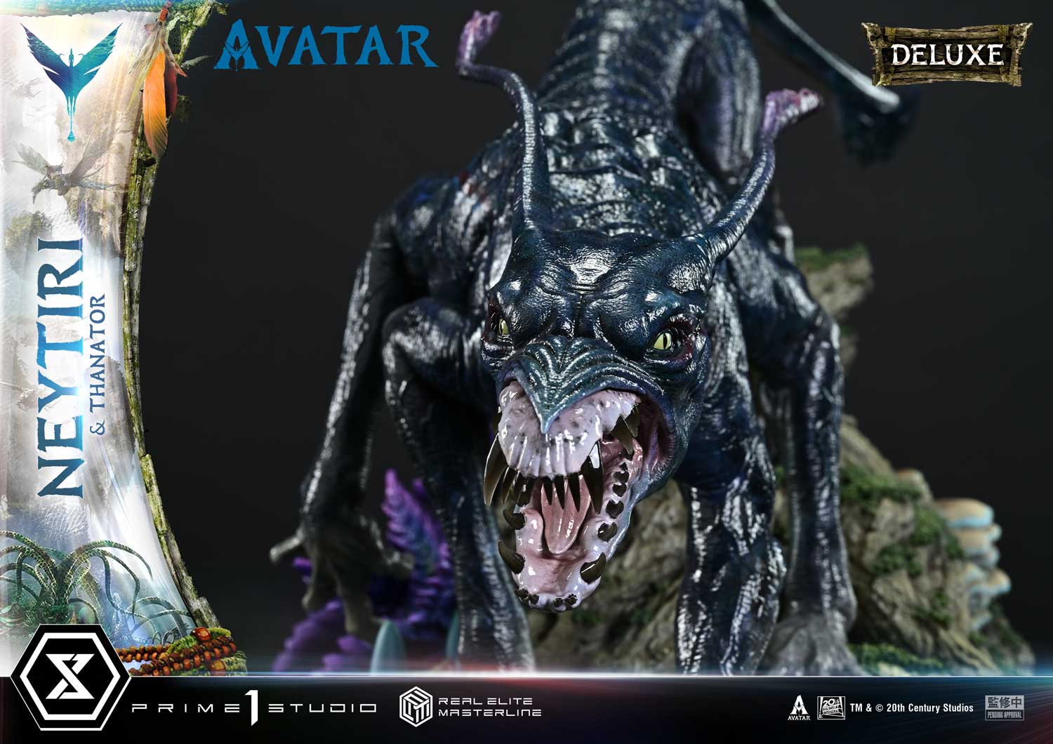 Real Elite Masterline Avatar (Film) Neytiri &amp; Thanator Avatar Legacy Collection Deluxe Version