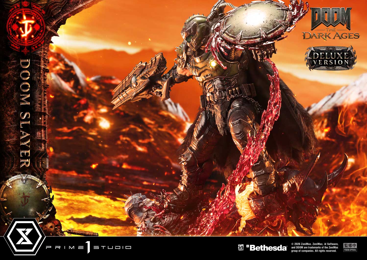 Ultimate Premium Masterline DOOM: The Dark Ages DOOM Slayer Deluxe Version