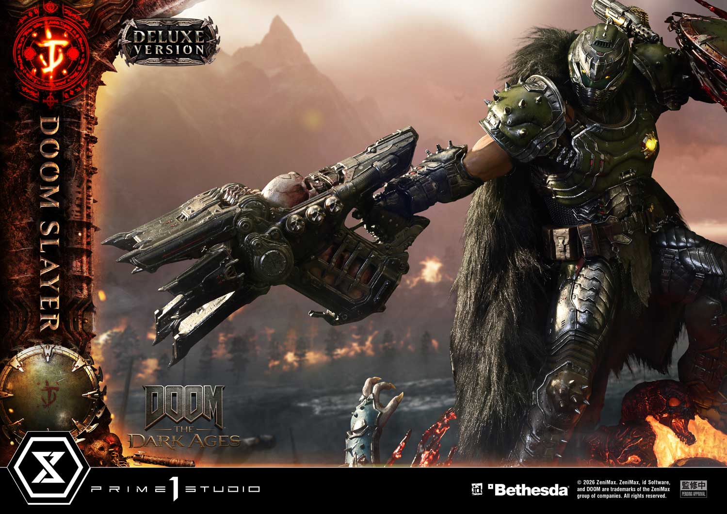 Ultimate Premium Masterline DOOM: The Dark Ages DOOM Slayer DX Bonus Version