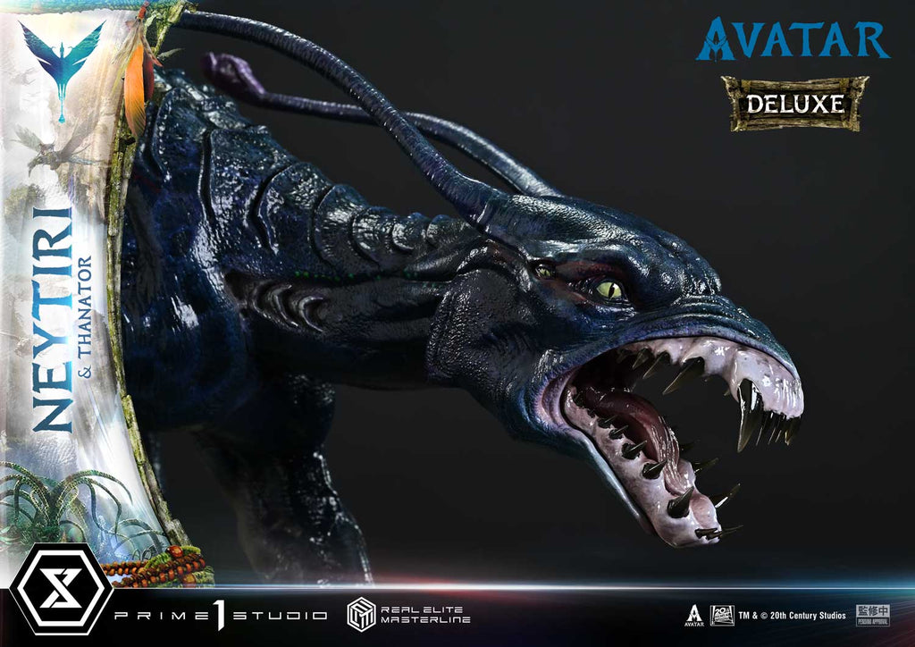 Real Elite Masterline Avatar (Film) Neytiri &amp; Thanator Avatar Legacy Collection Deluxe Version