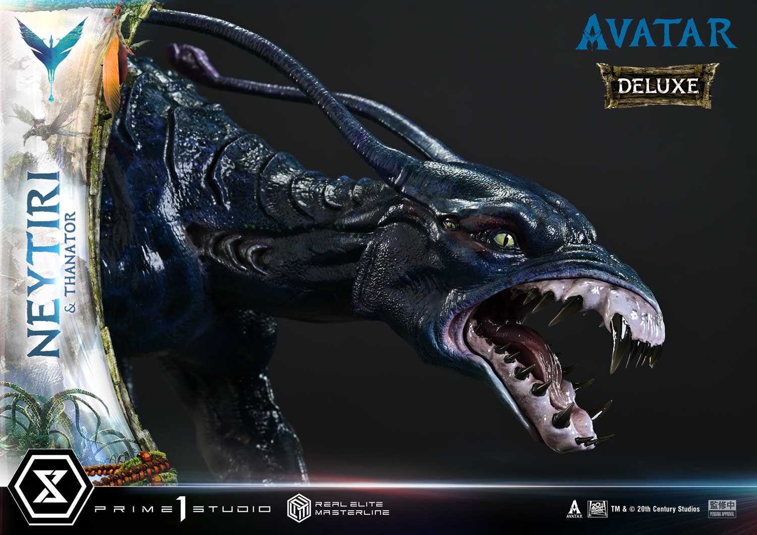 Real Elite Masterline Avatar (Film) Neytiri &amp; Thanator Avatar Legacy Collection Deluxe Version