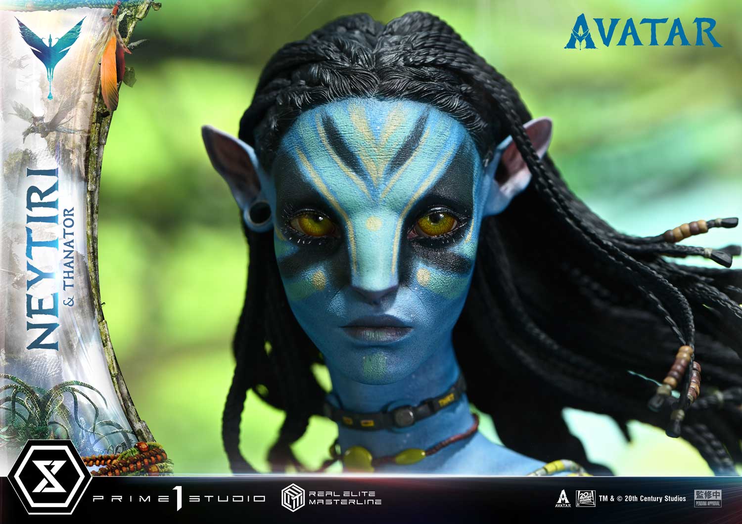 Real Elite Masterline Avatar (Film) Neytiri &amp; Thanator Avatar Legacy Collection Deluxe Version